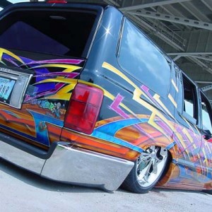 I beleive this to be the 1st bd'd 4runner so I'll post several pics