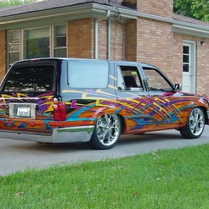I beleive this to be the 1st bd'd 4runner so I'll post several pics