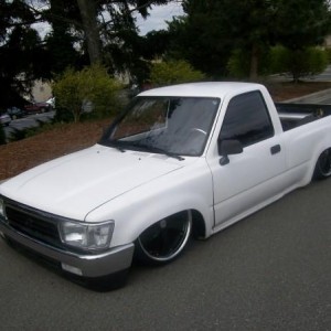 94 Toyota B/D on 20's to the rocker