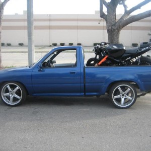 Hauling to the stuntspot
