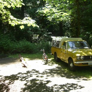 76 Toyota Truck Campn'