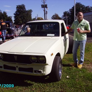 at a car show in athens ga