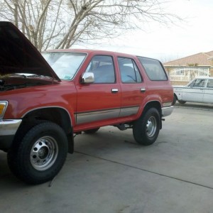 1990 4Runner factory 2wd / Built 22re