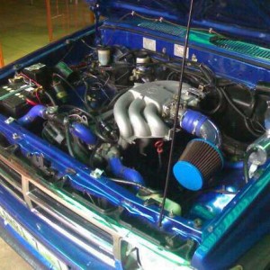 88 toyota with E 30 320i engine