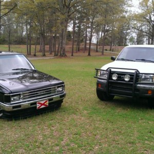 Mine and my brothers truck