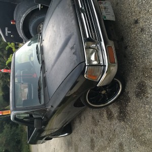 91 pickup 3" drop mono leaf, torsioned front