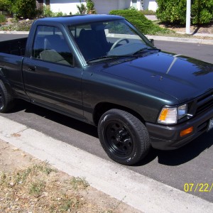 92 Toyota Left Front Curb View Painted
