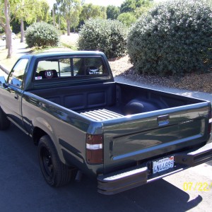 92 Toyota Left Rear Painted